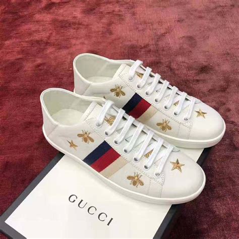 gucci bees and stars sneakers.